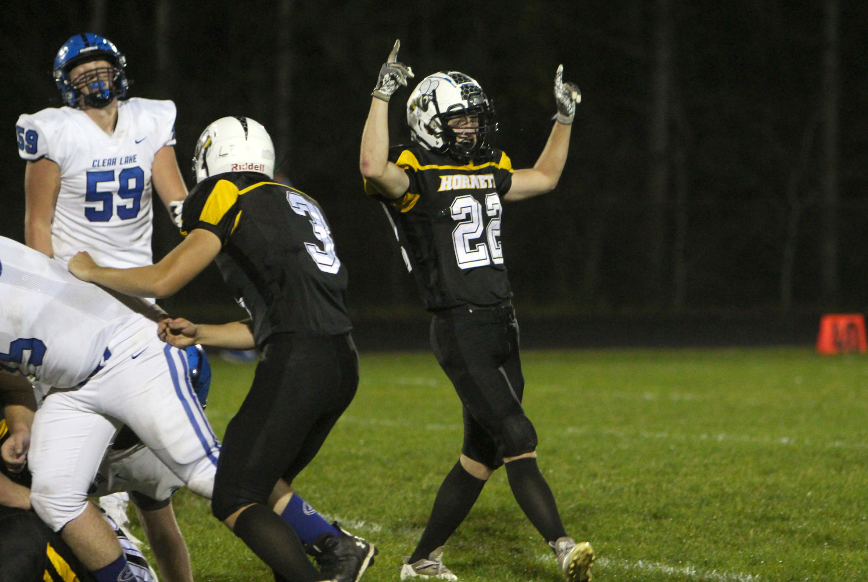 Clear Lake at Cadott football 10-8-21